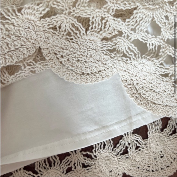 Anthropologie BISHOP + YOUNG
CROCHET CROP TOP XS EUC - Picture 5 of 9